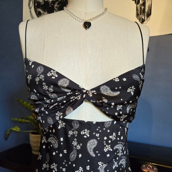 For Love & Lemons - Paisley Mini Dress (Size M) - Picture 4 of 11